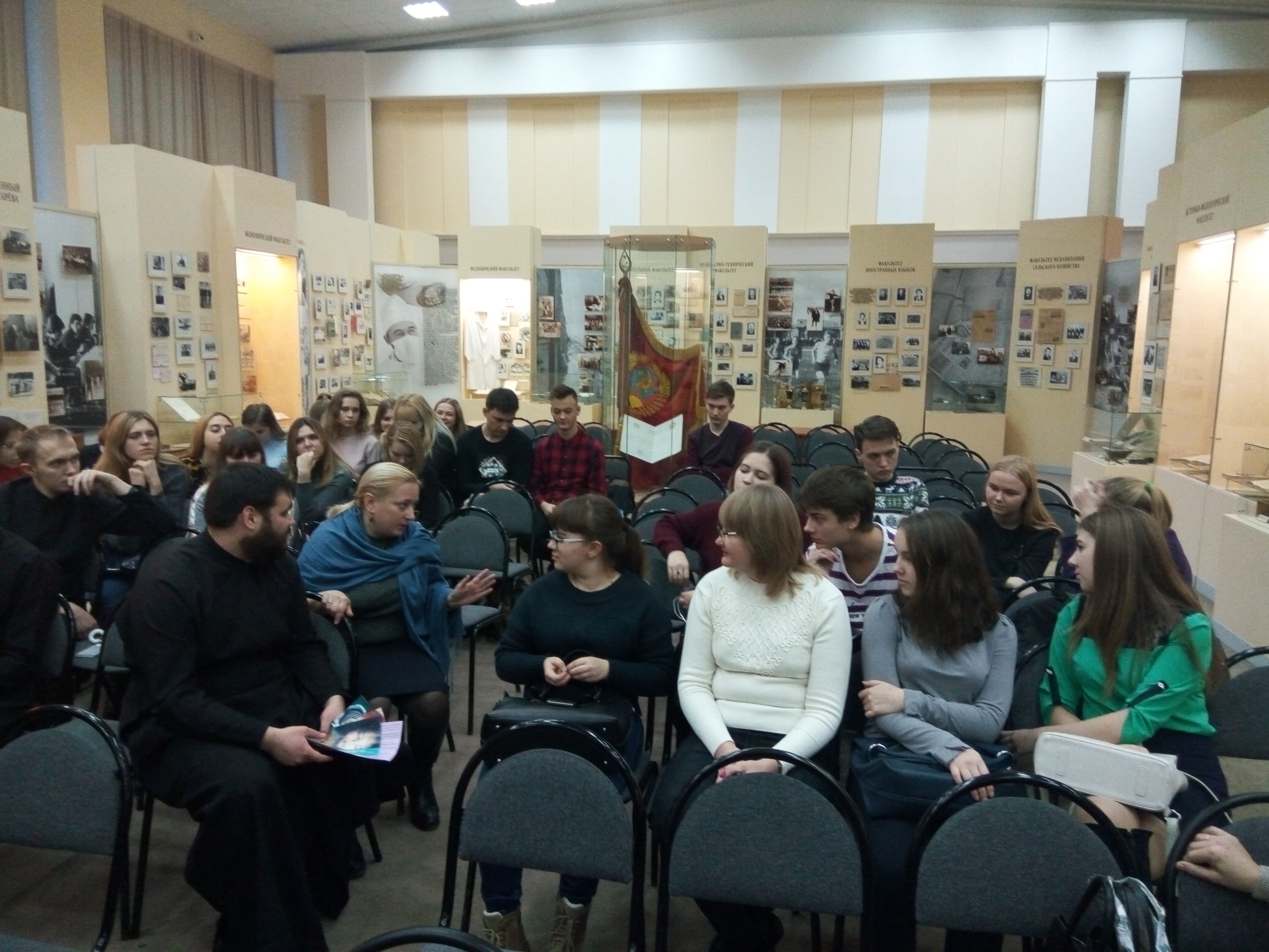 Студенты Саранской Духовной Семинарии участвовали в дискуссионной площадке