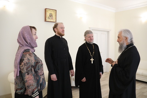 6 декабря митрополит Саранский и Мордовский Зиновий посетил Саранскую духовную семинарию