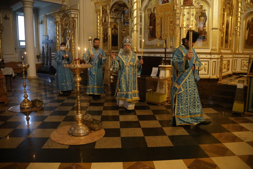 В канун Похвалы Пресвятой Богородицы