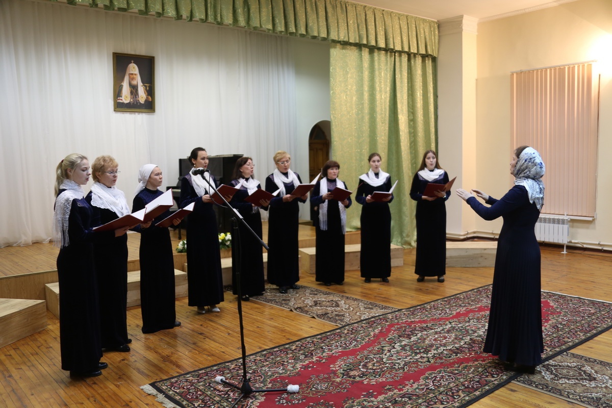 Отчётный концерт регентского отделения