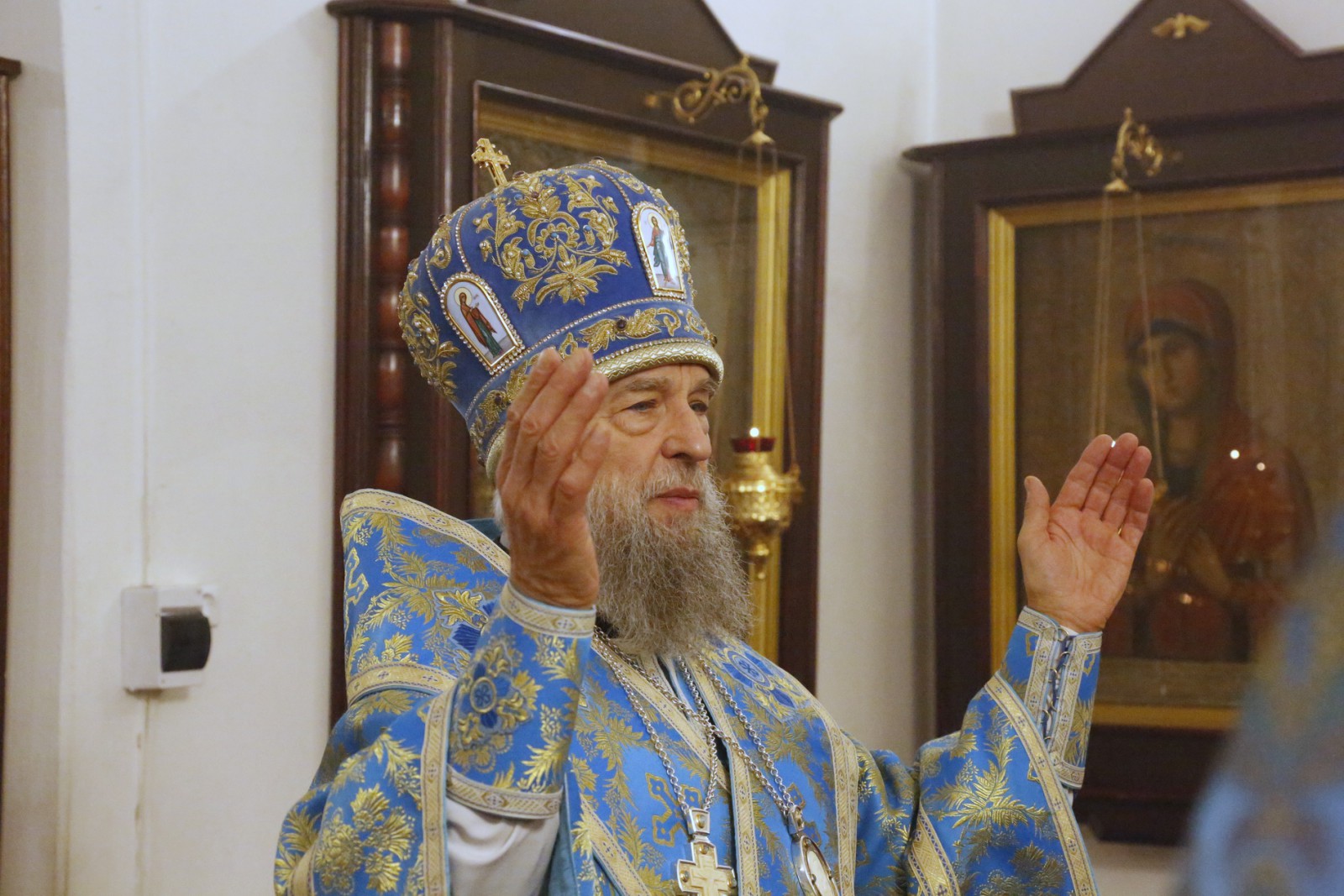 7 декабря митрополит Саранский и Мордовский Зиновий возглавил Божественную Литургию