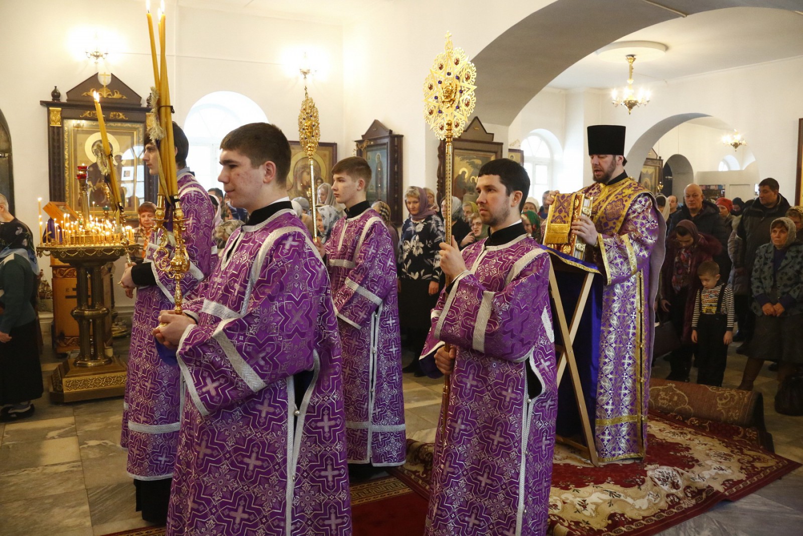 Божественная литургия в Свято-Предтеченском храме