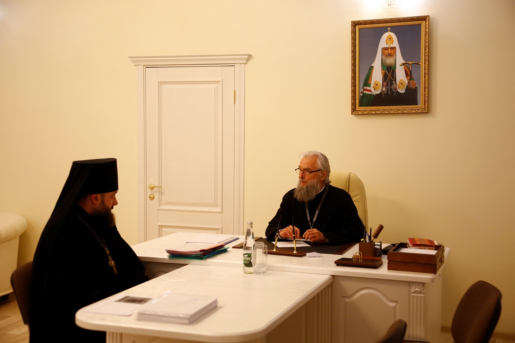 Рабочий приём в Саранской Духовной Семинарии