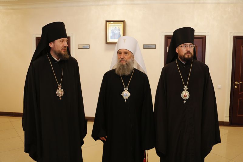 Архиереи Мордовской митрополии выступили перед журналистами телеканалов республики