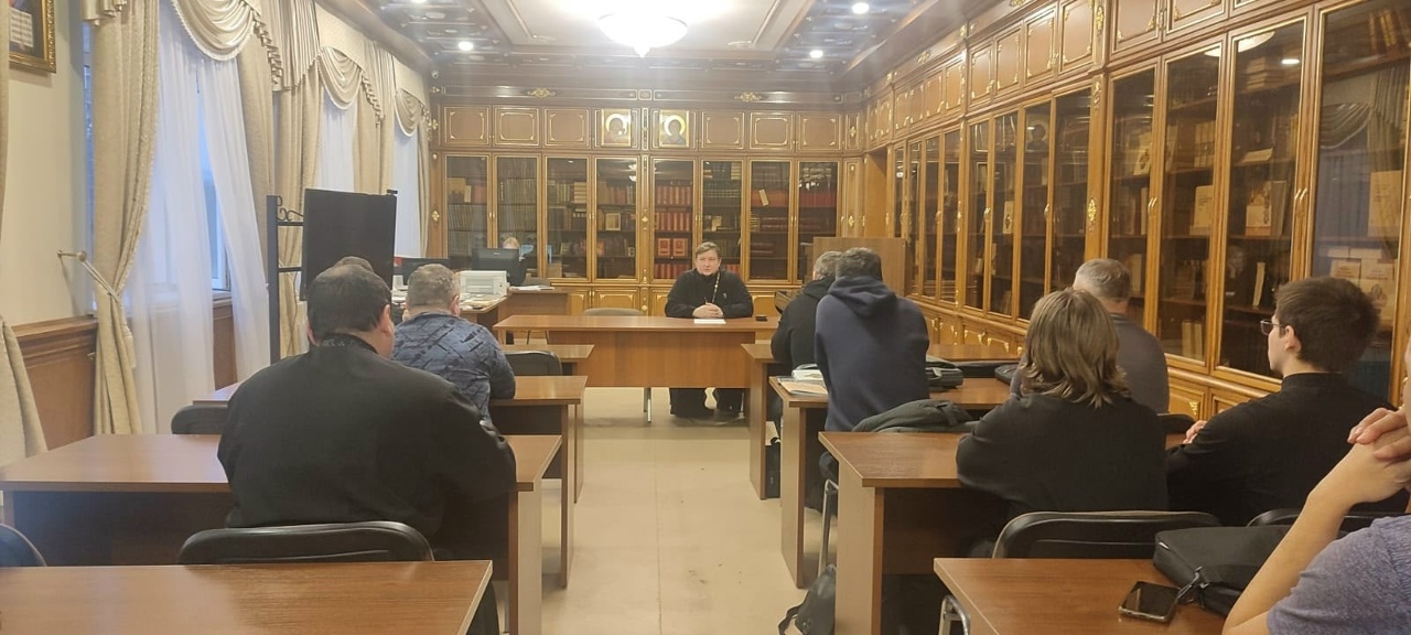 Беседа председателя отдела по тюремному служению