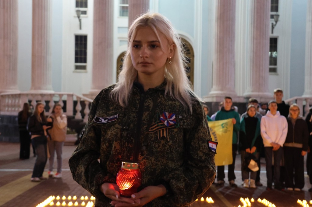 Акция памяти жертв Беслана