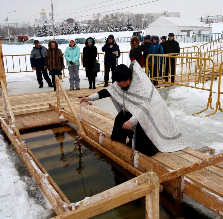 Освящение водохранилища