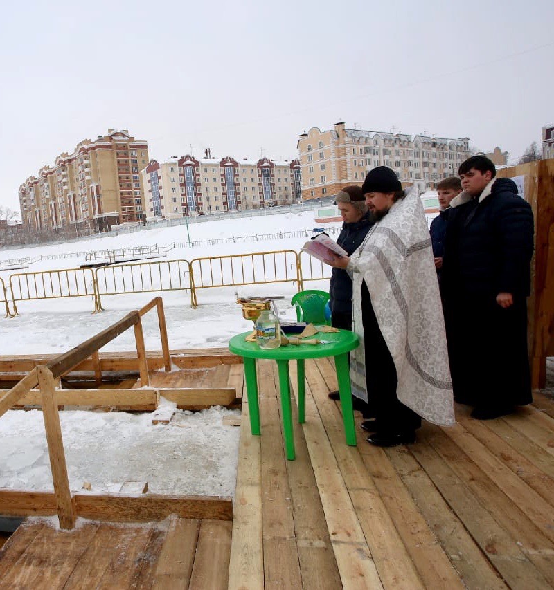 Освящение водохранилища