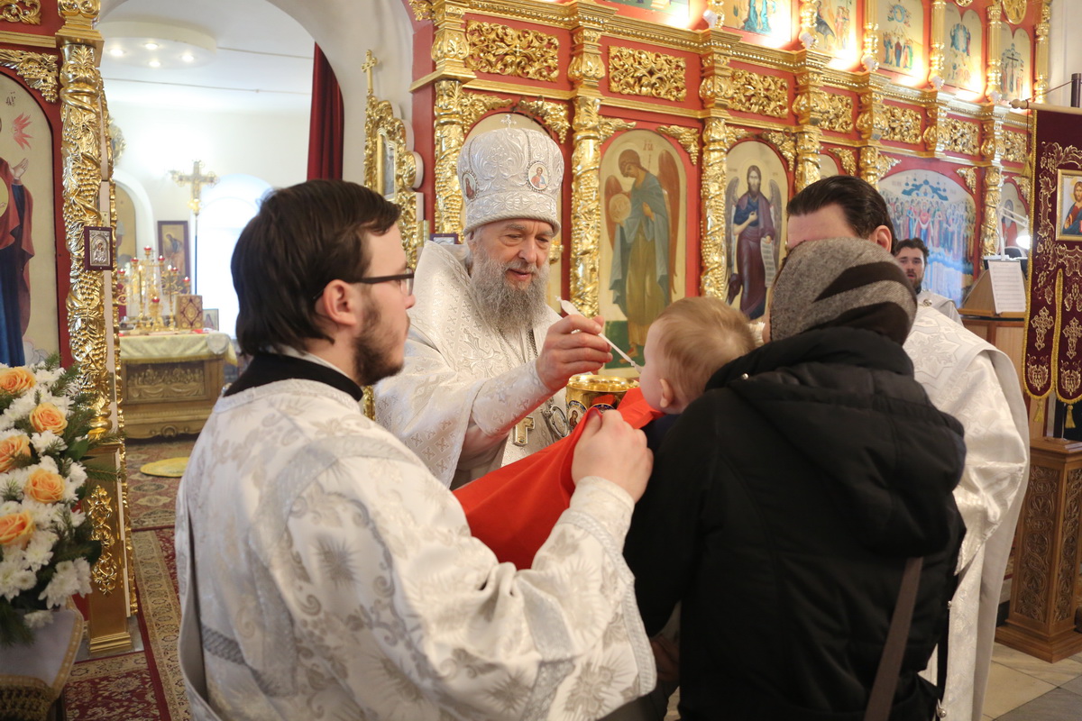 В попразднство Богоявления