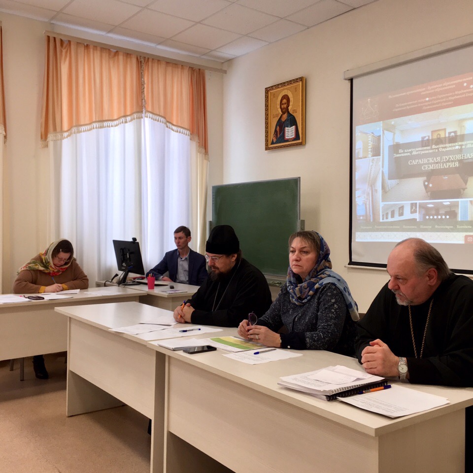 Прошел первый в 2019 году Совет Саранской Духовной Семинарии 